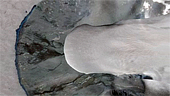 Elephant foor glacier animation, above